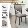 image:imageSignature Design by Ashley Langwest 6Piece Dining Table Set with BenchGrey