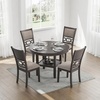 image:imageSignature Design by Ashley Langwest 6Piece Dining Table Set with BenchGrey