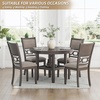 image:imageSignature Design by Ashley Langwest 6Piece Dining Table Set with BenchGrey