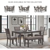 image:imageSignature Design by Ashley Langwest 6Piece Dining Table Set with BenchGrey
