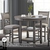 image:imageSignature Design by Ashley Langwest 6Piece Dining Table Set with BenchGrey