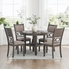 image:imageSignature Design by Ashley Langwest 6Piece Dining Table Set with BenchGrey
