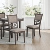 image:imageSignature Design by Ashley Langwest 6Piece Dining Table Set with BenchGrey