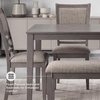 image:imageSignature Design by Ashley Langwest 6Piece Dining Table Set with BenchGrey