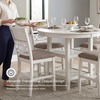 image:imageSignature Design by Ashley Langwest 6Piece Dining Table Set with BenchWhite
