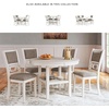 image:imageSignature Design by Ashley Langwest 6Piece Dining Table Set with BenchWhite