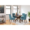 image:imageSignature Design by Ashley Lyncott Dining Chairs Set of 2 YellowBlue  Brown