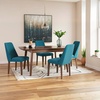 image:imageSignature Design by Ashley Lyncott Dining Chairs Set of 2 YellowBlue  Brown