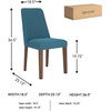 image:imageSignature Design by Ashley Lyncott Dining Chairs Set of 2 YellowBlue  Brown
