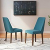 image:imageSignature Design by Ashley Lyncott Dining Chairs Set of 2 YellowBlue  Brown