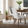 image:imageSignature Design by Ashley Lyncott Dining Chairs Set of 2 YellowCream  Brown
