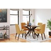 image:imageSignature Design by Ashley Lyncott Dining Chairs Set of 2 YellowYellow  Brown