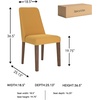 image:imageSignature Design by Ashley Lyncott Dining Chairs Set of 2 YellowYellow  Brown