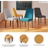 image:imageSignature Design by Ashley Lyncott Dining Chairs Set of 2 YellowYellow  Brown