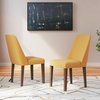 image:imageSignature Design by Ashley Lyncott Dining Chairs Set of 2 YellowYellow  Brown