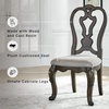 image:imageSignature Design by Ashley Maylee Dining Room Arm Chair Set of 2Dark Brown  Light Gray