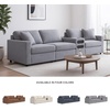 image:imageSignature Design by Ashley Modmax Contemporary Swivel Glider Recliner Manual Reclining Motion with Hidden Storage NextGen Nuvella Performance Fabric for Nurseries Light Gray 42 WLeft Hand Facing