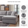 image:imageSignature Design by Ashley Modmax Contemporary Swivel Glider Recliner Manual Reclining Motion with Hidden Storage NextGen Nuvella Performance Fabric for Nurseries Light Gray 42 WRight U Shape
