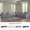 image:imageSignature Design by Ashley Modmax Contemporary Swivel Glider Recliner Manual Reclining Motion with Hidden Storage NextGen Nuvella Performance Fabric for Nurseries Light Gray 42 WRight Hand Facing