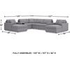 image:imageSignature Design by Ashley Modmax Contemporary Swivel Glider Recliner Manual Reclining Motion with Hidden Storage NextGen Nuvella Performance Fabric for Nurseries Light Gray 42 WRight Hand Facing