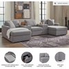 image:imageSignature Design by Ashley Modmax Contemporary Swivel Glider Recliner Manual Reclining Motion with Hidden Storage NextGen Nuvella Performance Fabric for Nurseries Light Gray 42 WSymmetrical