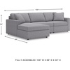 image:imageSignature Design by Ashley Modmax Contemporary Swivel Glider Recliner Manual Reclining Motion with Hidden Storage NextGen Nuvella Performance Fabric for Nurseries Light Gray 42 WLeft Hand Facing