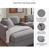 image:imageSignature Design by Ashley Modmax Contemporary Swivel Glider Recliner Manual Reclining Motion with Hidden Storage NextGen Nuvella Performance Fabric for Nurseries Light Gray 42 WSymmetrical