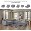 image:imageSignature Design by Ashley Modmax Contemporary Swivel Glider Recliner Manual Reclining Motion with Hidden Storage NextGen Nuvella Performance Fabric for Nurseries Light Gray 42 WRight Hand Facing