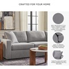 image:imageSignature Design by Ashley Modmax Contemporary Swivel Glider Recliner Manual Reclining Motion with Hidden Storage NextGen Nuvella Performance Fabric for Nurseries Light Gray 42 WRight Hand Facing