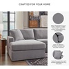image:imageSignature Design by Ashley Modmax Contemporary Swivel Glider Recliner Manual Reclining Motion with Hidden Storage NextGen Nuvella Performance Fabric for Nurseries Light Gray 42 WSymmetrical