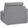 image:imageSignature Design by Ashley Modmax Contemporary Swivel Glider Recliner Manual Reclining Motion with Hidden Storage NextGen Nuvella Performance Fabric for Nurseries Light Gray 42 WSymmetrical