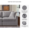 image:imageSignature Design by Ashley Modmax Contemporary Swivel Glider Recliner Manual Reclining Motion with Hidden Storage NextGen Nuvella Performance Fabric for Nurseries Light Gray 42 WSymmetrical