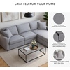 image:imageSignature Design by Ashley Modmax Contemporary Swivel Glider Recliner Manual Reclining Motion with Hidden Storage NextGen Nuvella Performance Fabric for Nurseries Light Gray 42 WRight Hand Facing