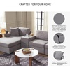 image:imageSignature Design by Ashley Modmax Contemporary Swivel Glider Recliner Manual Reclining Motion with Hidden Storage NextGen Nuvella Performance Fabric for Nurseries Light Gray 42 WLeft Hand Facing