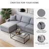 image:imageSignature Design by Ashley Modmax Contemporary Swivel Glider Recliner Manual Reclining Motion with Hidden Storage NextGen Nuvella Performance Fabric for Nurseries Light Gray 42 WLeft Hand Facing