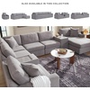image:imageSignature Design by Ashley Modmax Contemporary Swivel Glider Recliner Manual Reclining Motion with Hidden Storage NextGen Nuvella Performance Fabric for Nurseries Light Gray 42 WRight Hand Facing