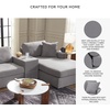 image:imageSignature Design by Ashley Modmax Contemporary Swivel Glider Recliner Manual Reclining Motion with Hidden Storage NextGen Nuvella Performance Fabric for Nurseries Light Gray 42 WRight Hand Facing
