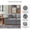 image:imageSignature Design by Ashley Modmax Contemporary Swivel Glider Recliner Manual Reclining Motion with Hidden Storage NextGen Nuvella Performance Fabric for Nurseries Light Gray 42 WRight Hand Facing