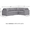 image:imageSignature Design by Ashley Modmax Contemporary Swivel Glider Recliner Manual Reclining Motion with Hidden Storage NextGen Nuvella Performance Fabric for Nurseries Light Gray 42 WRight Hand Facing