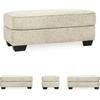 image:imageSignature Design by Ashley Monaghan Comfy Oversized Accent Chair SandstoneOttoman