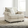 image:imageSignature Design by Ashley Monaghan Comfy Oversized Accent Chair SandstoneOversized Chair