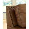 image:imageSignature Design by Ashley Oversized Brown Leather Accent Chair AmberChair