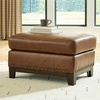 image:imageSignature Design by Ashley Oversized Brown Leather Accent Chair AmberOttoman