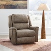 image:imageSignature Design by Ashley Oversized Faux Leather Wall Hugger Recliner FogFog