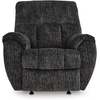 image:imageSignature Design by Ashley Oversized Faux Leather Wall Hugger Recliner FogGunmetal