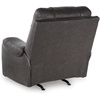 image:imageSignature Design by Ashley Oversized Faux Leather Wall Hugger Recliner FogSmoke