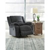 image:imageSignature Design by Ashley Power Rocker Recliner Chair SlateManual