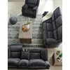image:imageSignature Design by Ashley Power Rocker Recliner Chair SlateManual