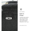 image:imageSignature Design by Ashley Power Rocker Recliner Chair SlatePower