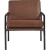 image:imageSignature Design by Ashley Puckman Accent Chair Brown Leather ArmchairDark Brown  Black